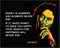 Posterizer 1 pcs-Bob Marley Quote-Search for Happiness-Famous Figures Art Collection-Quotes-Gift for Music Fans-Living Room Bedroom Decor- unframe...